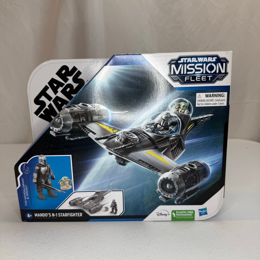 STAR WARS Mission Fleet -Mando's N-1 Starfighter The Mandalorian & Grogu new